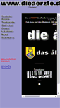 Mobile Screenshot of dieaerzte.de